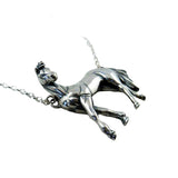 Mimosa Horse Necklace Sterling Silver