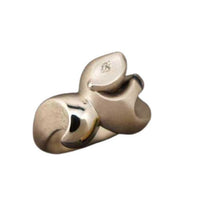 Otter Ring in Sterling Silver with stone
