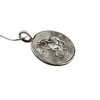 racehorse-galloping-pendant-necklace-sterling-silver side edge