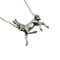 Serfina Horse Pendant Necklace Sterling Silver