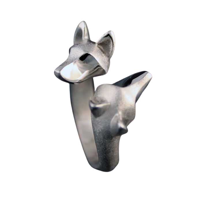 double shepherd ring sterling silver 
