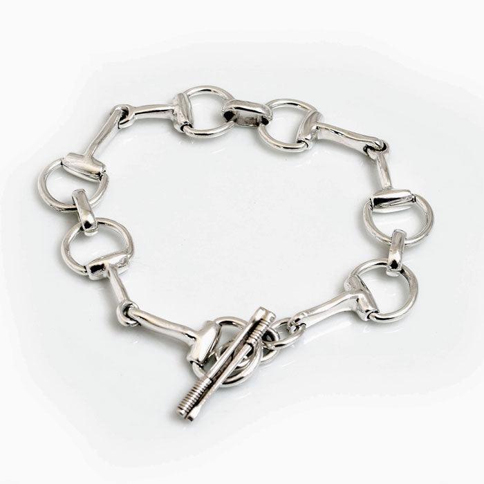 Ally Original Snaffle Horse Bit Bracelet Sterling Silver | Jamies