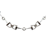 Small Snaffle Bit Horse Bit Necklace with Small Bits