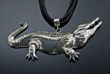 Alligator Necklace in Sterling Silver