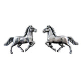 Baby Cakes Horse Post Earrings Sterling Silver
