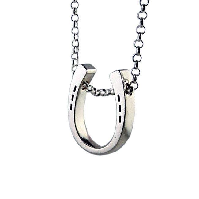 Classic Horseshoe Necklace Sterling Silver | Jamies Horse Jewelry