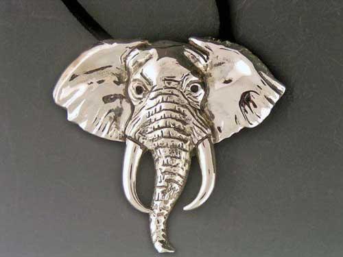 Elephant Head Necklace