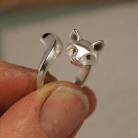 Forrest Cat Ring - Jamies Horse Jewelry