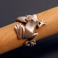 Frog Ring in Sterling Silver - Jamies Horse Jewelry