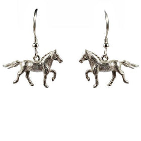 Kacey Horse Earrings Sterling Silver