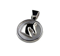 Stylized Horse Head Pendant Necklace - Jamies Horse Jewelry