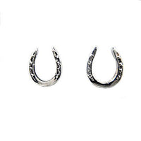 Horseshoe Earrings Sterling Silver - Jamies Horse Jewelry