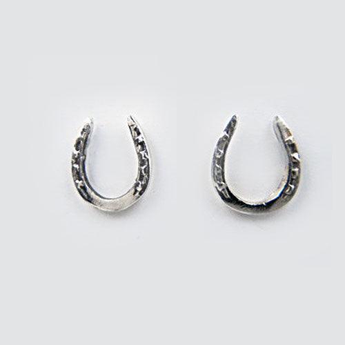 Horseshoe Earrings Sterling Silver - Jamies Horse Jewelry