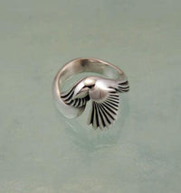 Magpie Ring Sterling Silver - Jamies Horse Jewelry