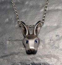 Jackrabbit Pendant Necklace - Jamies Horse Jewelry