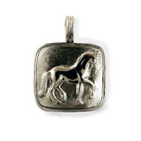 Warmblood Piaffe Dressage Horse Pendant Necklace
