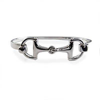 Bangle Heavy Horse Snaffle Bit Bracelet - Jamies Horse Jewelry