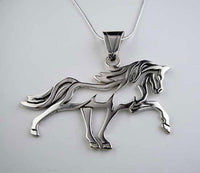 Sun Dancing Horse Necklace - Jamies Horse Jewelry