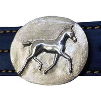Trotting Foal Belt Buckle - Jamies Horse Jewelry