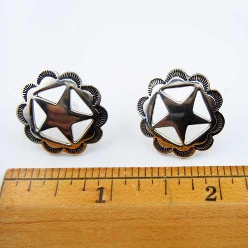 Western Star Post Earrings - Jamies Horse Jewelry