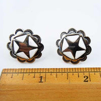 Western Star Post Earrings - Jamies Horse Jewelry