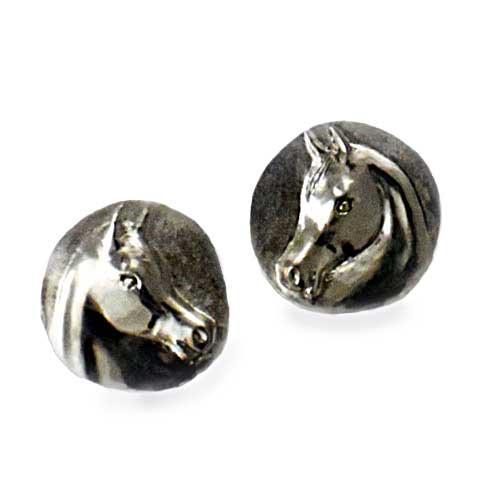 Arabian Horse Head Stud Earrings - Jamies Horse Jewelry