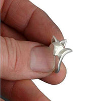 Baby Fox Ring in Sterling Silver - Jamies Horse Jewelry