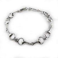 Classic Snaffle Horse Bit Bracelet - Jamies Horse Jewelry