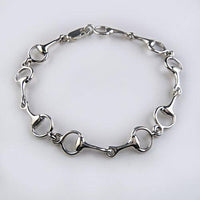 Classic Snaffle Horse Bit Bracelet - Jamies Horse Jewelry