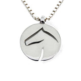 Jackson Horse Head Pendant Necklace Contemporary Design