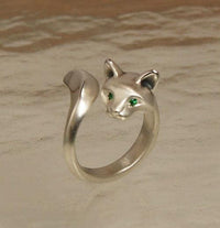Forrest Cat Ring - Jamies Horse Jewelry