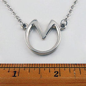 Barefoot Hoof Necklace Sterling Silver