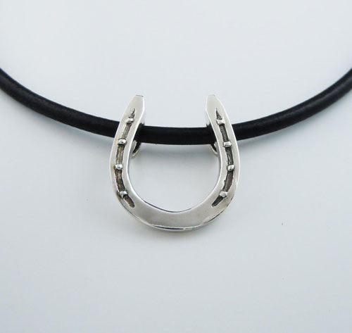 BEST Horseshoe Necklace Sterling Silver - Jamies Horse Jewelry