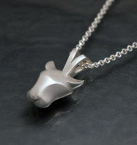 Jaguar Pendant Necklace in Sterling Silver - Jamies Horse Jewelry