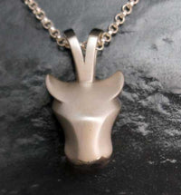 Jaguar Pendant Necklace in Sterling Silver - Jamies Horse Jewelry