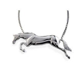 Free Jumping Horse Necklace