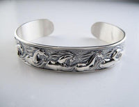 Flowing Horses Cuff Bracelet - Jamies Horse Jewelry