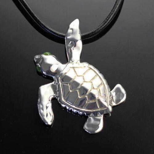 Loggerhead Sea Turtle Pendant Necklace