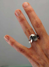 Magpie Ring Sterling Silver - Jamies Horse Jewelry