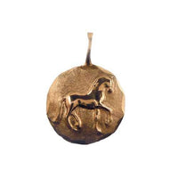 Piaffe Dressage Horse Pendant Necklace - Jamies Horse Jewelry