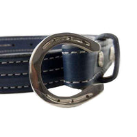 Small Horseshoe Belt Buckle in Bronze - Jamies Horse Jewelry