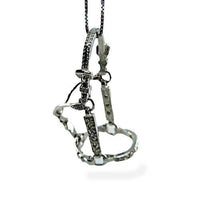 Fancy Horse Halter Pendant Necklace - Jamies Horse Jewelry