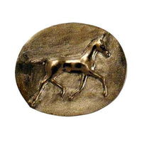 Trotting Foal Belt Buckle - Jamies Horse Jewelry
