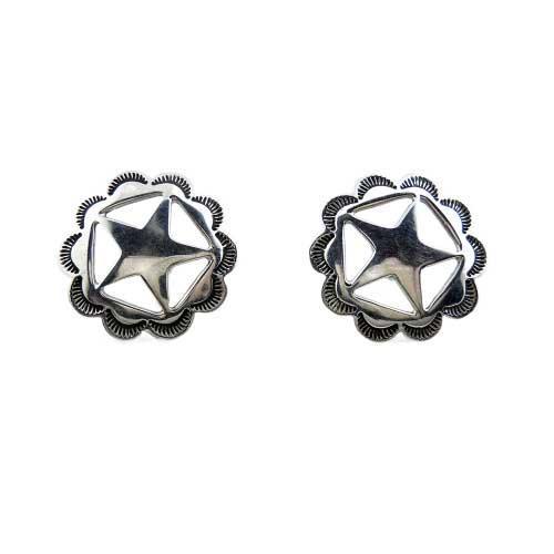 Western Star Post Earrings - Jamies Horse Jewelry