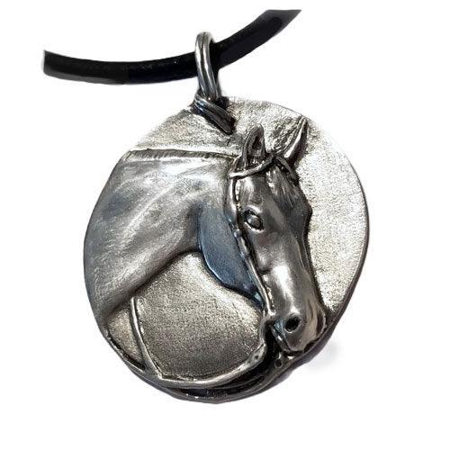 Western Pleasure Horse Pendant Necklace - Jamies Horse Jewelry