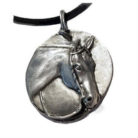 Western Pleasure Horse Pendant Necklace - Jamies Horse Jewelry