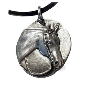 Western Pleasure Horse Pendant Necklace