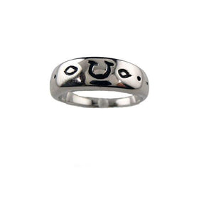 Whimsy Horseshoe Sterling Silver Ring